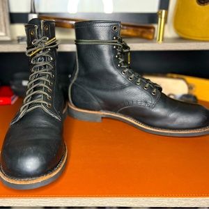 Red Wing 2944 Harvester Black Harness 9.5D RARE